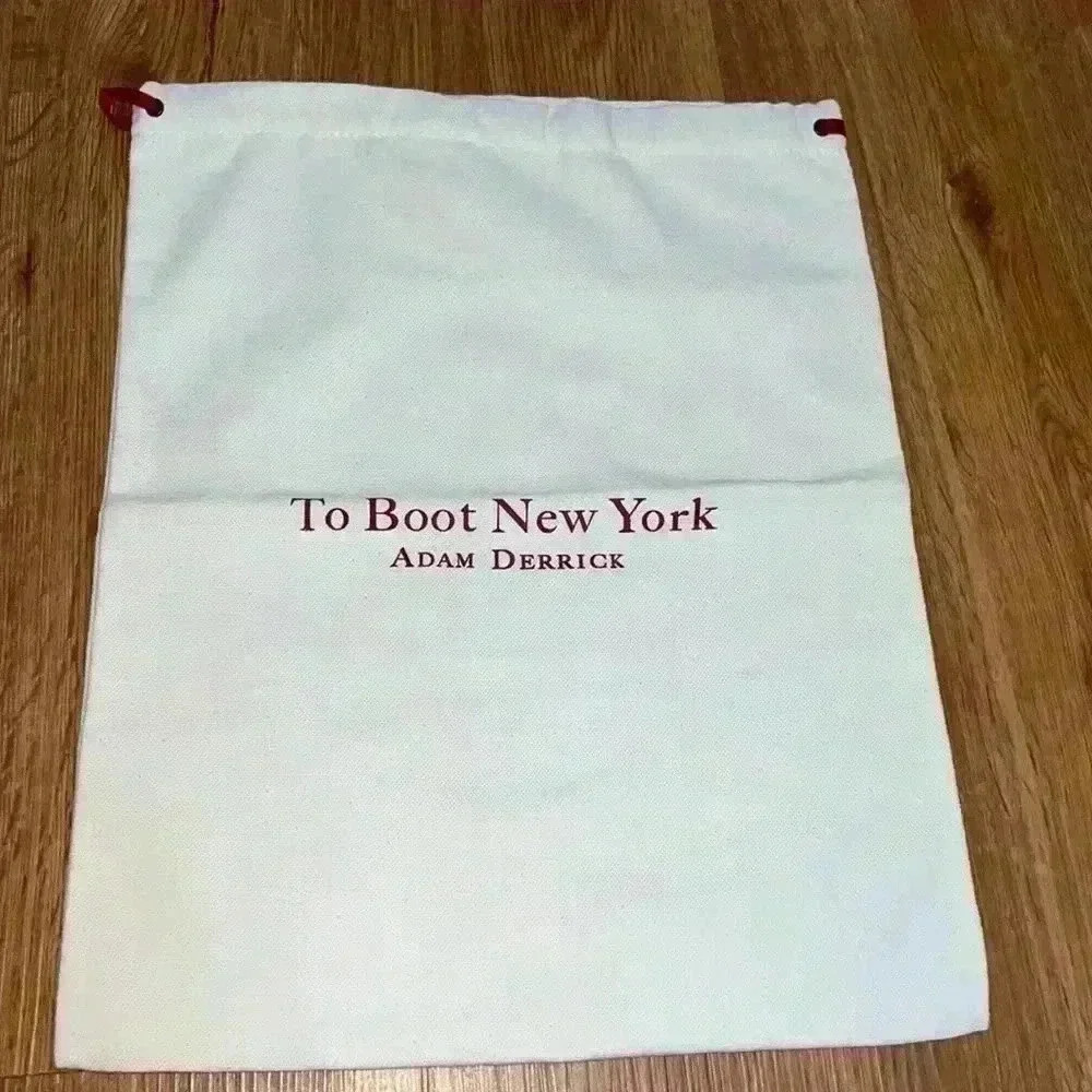 To Boot New York Adam Derrick Dust Bag